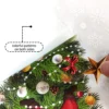 Fensteraufkleber für Weihnachten, 2 Blatt, Weihnachts-Fensteraufkleber, doppelseitige Fensteraufkleber für Neujahrsdekoration, Wandgemälde 4