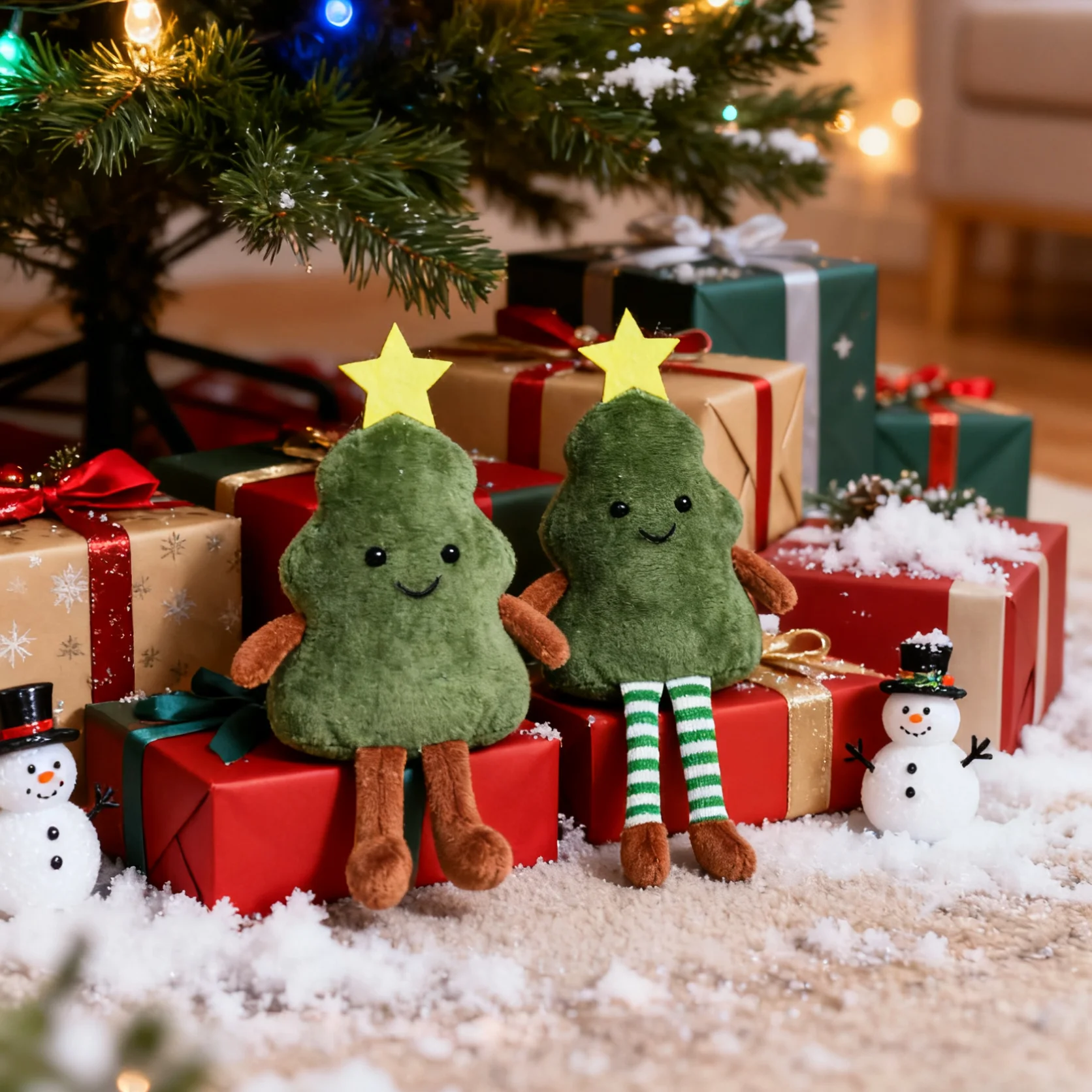 Weihnachten Neujahr Dekoration Nette Plüsch Avocado Anhänger Weihnachten Baum Puppe Home Party Festival Wohnzimmer Desktop Ornamente 3