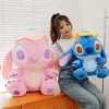 Disney Kawaii Lotusblatt Stich Plüschtier Großes Engelskissen Weiche Kuscheltiere Puppe Mädchen Geschenk Freundin Valentinstag Geschenk 4