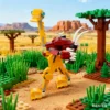 Lego 3-in-1-Serie 31112 31137 31159 40220 Wild Lion Zusammengebautes Kinderpuzzle Spielzeug Geschenk 4