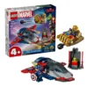 LEGO Bausteine Superheld Serie 76319 Captain America vs. Thanos Kinderbausteine Spielzeug Geschenk