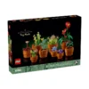 Lego 10329 Icon kleine Pflanzenkollektion, künstliche Blumen in 9 konstruierbaren Terrakotta-Töpfen, Pflanzenkollektion, Heimdekoration 4