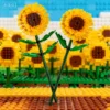 LEGO 40524 Sonnenblumen, Sonnenblumen, Blumen, Blumenarrangement, Festival, Bausteine für Männer und Frauen, Spielzeuggeschenke 3