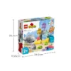 Lego-Bausteine, Debao-Serie 10972, Marine Wildlife, zusammengebaute Blöcke für Jungen und Mädchen, Kinderspielzeug, Geschenk 6