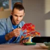 Lego-Bausteine 10348 Red Maple Tree Bonsai Flower Plant Series Zusammengebautes Puzzle-Spielzeug für Kinder und Herren, 2025, neue Ausgabe 5