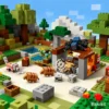 LEGO Bausteine Minecraft Game Series 21268 21269 21270 21271 Bausteine Schweinehaus Bauernhof Kinderspielzeug Geschenke 4