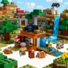 LEGO Bausteine Minecraft Game Series 21268 21269 21270 21271 Bausteine Schweinehaus Bauernhof Kinderspielzeug Geschenke 3