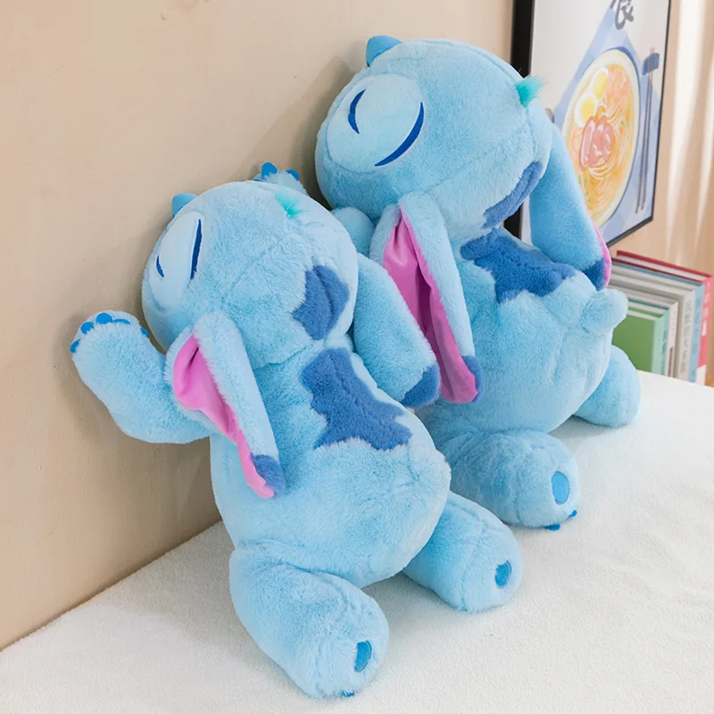 35/110 cm Lilo und Stitch Disney Plüschtiere Hockstil Pixar Anime Plüschtift Stich Puppen Kissen Weiches Gefülltes Geschenk für Kinder 3