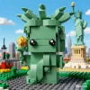 Lego Block Square Head Serie 40367 40378 40421 40443 Freiheitsstatue, quadratisches Kinderspielzeug, Geschenke 2