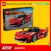 LEGO-Bausteine, mechanische Serie 42212, Ferrari FXX K, Bausteine für Jungen und Mädchen, Rennspielzeug, Geschenk 1