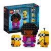 Lego-Bausteine 40421 Gru und Minions bauen Spielzeugblöcke für Jungen und Mädchen als Geschenk zusammen