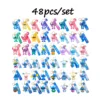24-teiliges Kawaii Stitch-Figuren-Schlüsselanhänger-Set – süßer Sammlerschlüssel für Tasche, Schlüssel, Desktop-Dekoration, Auto-Ornamente, Weihnachtsgeschenk