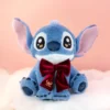 Disney Stitch Kawaii Stofftiere Puppe Schlüsselanhänger Rucksack Anhänger Spielzeug Cartoon & Niedliche Valentinstag 2