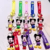 Neue Disney Lilo & Stitch Schlüsselbund Anime Cartoon Mickey Maus Minnie Nette Puppe Schlüsselring Ornament Schlüssel Kette Anhänger Kinder Spielzeug Geschenke 6