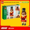 Lego Christmas Series 40640, Nussknacker-Spleißblöcke, Kinderspielzeug, Geschenk, Geschenk