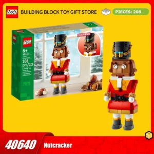 Lego Christmas Series 40640, Nussknacker-Spleißblöcke, Kinderspielzeug, Geschenk, Geschenk