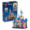 Lego-Blöcke, Disney-Serie 40720, Mini-Disney-Dornröschen-Schloss, Bausteine, Kinderspielzeug, Geschenk