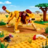Lego 3-in-1-Serie 31112 31137 31159 40220 Wild Lion Zusammengebautes Kinderpuzzle Spielzeug Geschenk 2