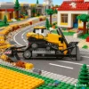 Lego City Group Series 60466 42209, gelber Bulldozer, zusammengebaute Bausteine, Spielzeug, Geschenk 3