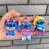 Stitch Surf Schlüsselanhänger – Schlüsselanhänger im hawaiianischen Strandstil, Disney-Sommerurlaubszubehör für Schwimmtaschen und Handtücher, Halloween-Geschenke 3