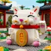 Lego Lucky Cat 40813, Bausteine, Neujahrsdekoration, Ziegelmodell, Bildung, DIY, Spielzeug, Kindergeschenke 3