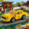 LEGO 40468 gelber Taxi, Jungen, Mädchen, Kinder, Puzzle-Bausteinspielzeug, Geschenk 2