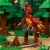 LEGO Bausteine Harry Potter Serie 76448 Fox Dumbledore's Phoenix Kinderbausteine Spielzeug Geschenk 4