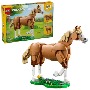 Lego Block Creative 3-in-1 Serie 31166 Bodybuilding Pferd Kinder Baustein Spielzeug Geschenk