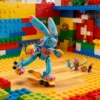 Lego Block Dream City Hunter Serie 71453 Izzy und Little Rabbit Spotted Jungen und Mädchen zusammenbauen Spielzeuggeschenke 3