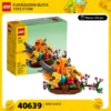 Lego Blocks 40639, 40640, 40642, 40643, 40648 Weihnachtsfeier Joyful Vogelnest Jungen und Mädchen Puzzle Block Spielzeug Geschenke 1