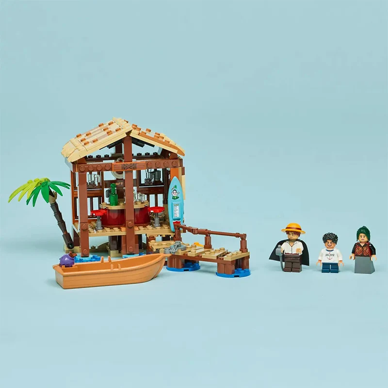 Lego One Piece Serie 75636, Windmühle, Dorfhütte, Jungen und Mädchen, Kinderpuzzle, Bauspielzeug, Geschenk 6