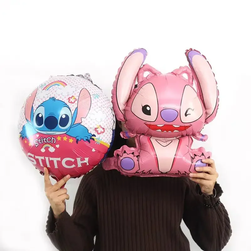 Lilo And Stitch Birthday Decoration Kit Pink Stitch Party Theme Tableware Plates Cups Napinks Tablecloth Supplies For Kids 4