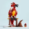 LEGO Bausteine Harry Potter Serie 76448 Fox Dumbledore's Phoenix Kinderbausteine Spielzeug Geschenk 6