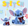 Disney Stitch Kawaii Stofftiere Puppe Schlüsselanhänger Rucksack Anhänger Spielzeug Cartoon & Niedliche Valentinstag 4