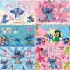 Neue 3D Lilo & Stitch Thema Geburtstag Party Luftballons Bogen Girlande Kette Kit Kinder Aufblasbare Spielzeug Globos Geschenke Liefert 6