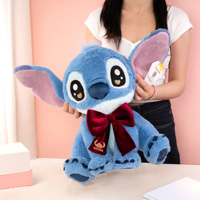 Disney Stitch Kawaii Stofftiere Puppe Schlüsselanhänger Rucksack Anhänger Spielzeug Cartoon & Niedliche Valentinstag