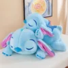 35/110 cm Lilo und Stitch Disney Plüschtiere Hockstil Pixar Anime Plüschtift Stich Puppen Kissen Weiches Gefülltes Geschenk für Kinder