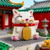 Lego Lucky Cat 40813, Bausteine, Neujahrsdekoration, Ziegelmodell, Bildung, DIY, Spielzeug, Kindergeschenke 5