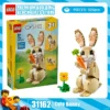 Lego 3-in-1-Tierserie 31165 31162 Wildpanda und niedliches Kaninchen-Montagespielzeugmodell für Kinder, DIY-Geschenk für Kinder 1