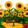 Lego-Bausteine, Blumenpflanzen-Serie 40524, Sonnenblumen-Puzzle für Jungen und Mädchen, Montagespielzeug, Geschenk 2