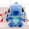 Plüsch Puppe Lilo Stitch Anime Spielzeug Kawaii Plüsch Stofftier Desktop Dekoration Ornament Cartoon Puppe Modell Kissen Hause Dekoration 5