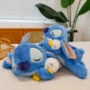 45-100 cm Disney Lilo & Stitch Plüschpuppen Anime Plüschtiere Stitch Embrace Duck Weiches gefülltes Kissen Weihnachtsgeschenk für Kinder 2