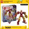 LEGO Superheld-Serie 76307 76309 76311 Iron Man Mech Wars Ultron Kinderbausteine Spielzeug Geschenk 1
