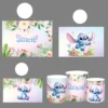 Stich Runde Zylinder Hintergrund Abdeckung Disney Thema Zylindrischen Kuchen Tisch Abdeckung Baby Dusche Geburtstag Party Foto Hintergrund 3