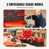 SucceBuy 30Bin Wandmontierte Aufbewahrungsbehälter Teile Rack Organizer Garage mit Wandpaneelen Haken Kunststoff Shop Tool für Schraubnägel 3