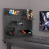 Desktop-Stecktafel-Aufbewahrungsset: Stand-up-Clip – auf Paneelen, perfekt für die Aufbewahrung im Heimbüro und im Arbeitszimmer.