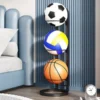 Indoor Kinder Basketball Lagerung Rack Setzen Ball Fußball Lagerung Korb Platziert Rack Kindergarten Volleyball Ständer Halter Raum