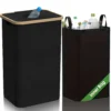 1 Set Küchen-Recycling-Behälter und Aufbewahrungsbeutel, Küchen-Recycling-Behälter, 100 l Flaschen-Recycling-Behälter mit abnehmbaren Tragetaschen,