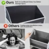 Aufbewahrungsorganisator über der Tür, 5 Regale, Türorganisator zum Aufhängen, hängende Organizer-Aufbewahrung für Babyzimmer, Badezimmer, Schlafzimmer 5
