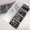1/5 Stück Organizer-Box mit mehreren Fächern für Schrauben und Kleinteile – langlebiger Kunststoff-Hardware- und Schmuckaufbewahrungskoffer 1